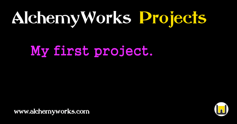 AlchemyWorks Project Guide